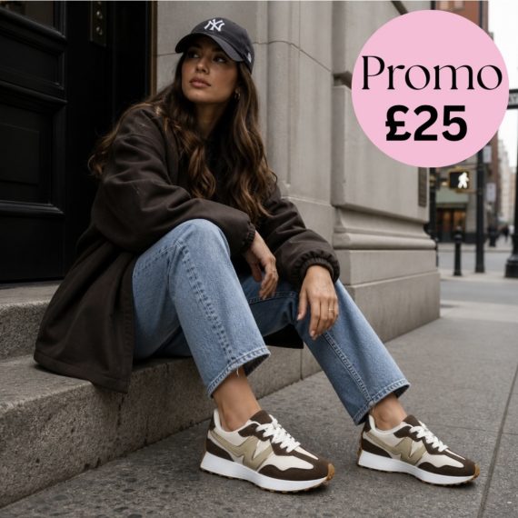 Brooke Chocolate Brown Contrast Trainers