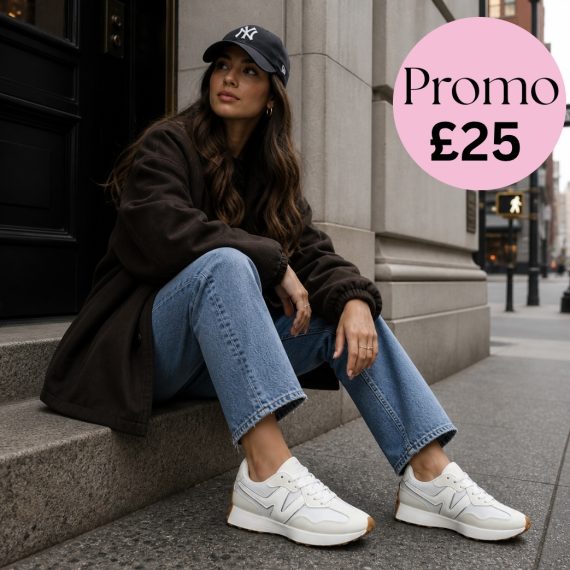 Brooke White Contast Trainers